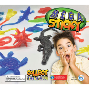 Mega Sticky Double-Sided Printed Display (8" x 9")