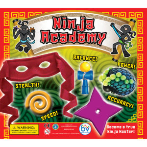 Ninja Academy Double-Sided Printed Display (8" x 9")