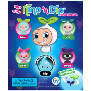 Nino N' Dip Double-Sided Printed Display (6" x 5")