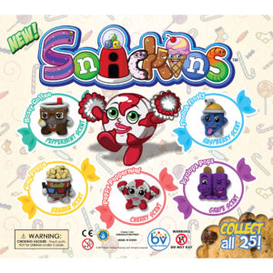 Snackins Double-Sided Printed Display (8" x 9")