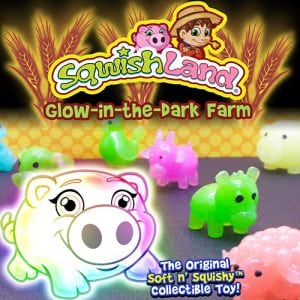 1" Glow-in-the-Dark SqwishLand Farm (250 pcs) <span style="color: red;"><strong><br>SOLD OUT</strong> </span>  &nbsp;