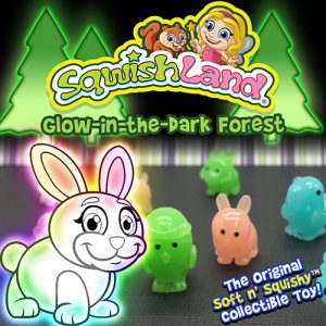 1" Glow-in-the-Dark SqwishLand Forest (250 pcs)