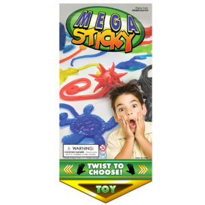 Mega Sticky - Tubz Display (3.125" x 6.75")