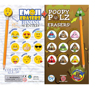 Poopy Palz 2" Double-Sided Printed Display (8" x 9")
