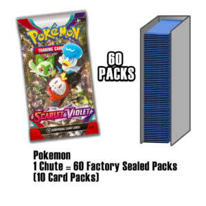 Pokemon: Scarlet & Violet - (60 Packs) CHUTE