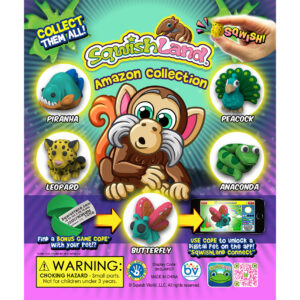 SqwishLand Amazon Double-Sided Printed Display (6" x 5")