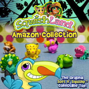 1" SqwishLand Amazon (250 pcs)