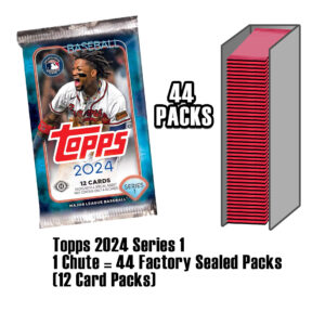 2024 Topps Baseball Series 1 - (44 Packs) CHUTE
