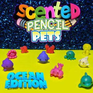 1" Scented Pencil Pets: Ocean Edition (250 pcs)
