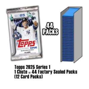 2025 Topps Baseball Series 1 - (44 Packs) CHUTE