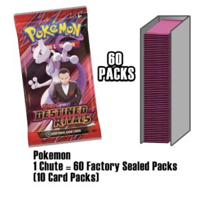 Pokemon: Destined Rivals - (60 Packs) CHUTE
