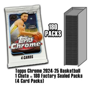 Topps Chrome - 2024-25 Basketball (90 Packs) CHUTE