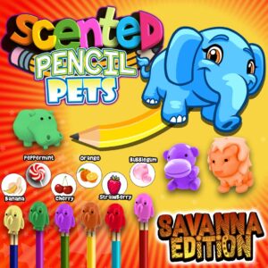 1" Scented Pencil Pets: Savanna Edition (250 pcs)